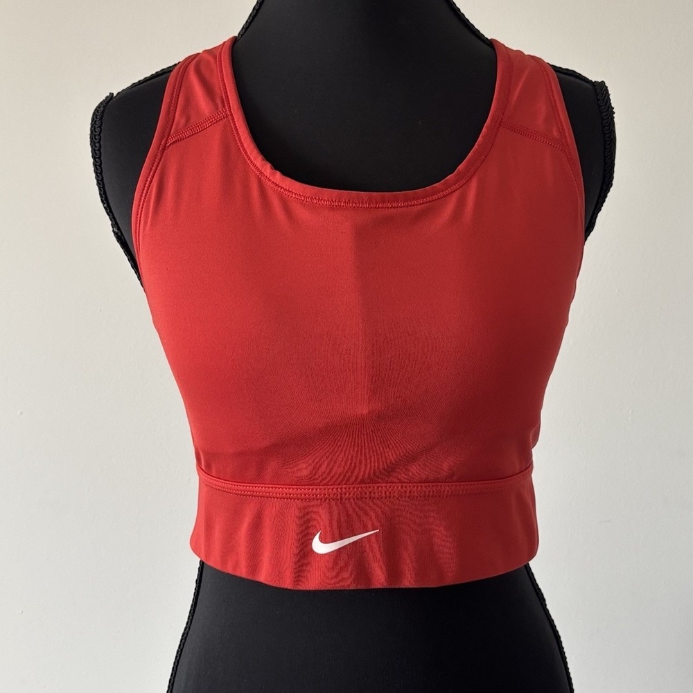Nike Women's Sports Bra (FITS MEDIUM) Gym Workout Running Athleisure Preppy Logo - Picture 1 of 9